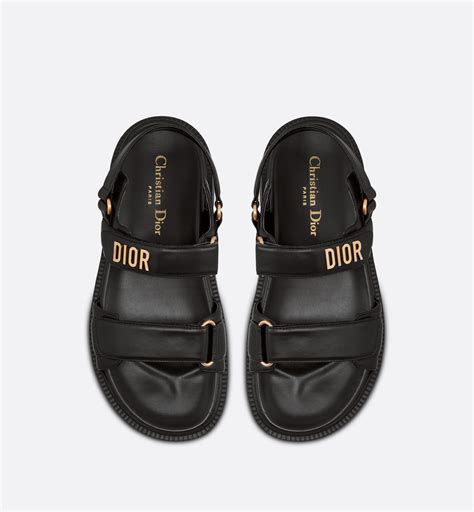 dior eclat turtle|Dior Eclat Thong Sandal Black Lambskin with Black and White .